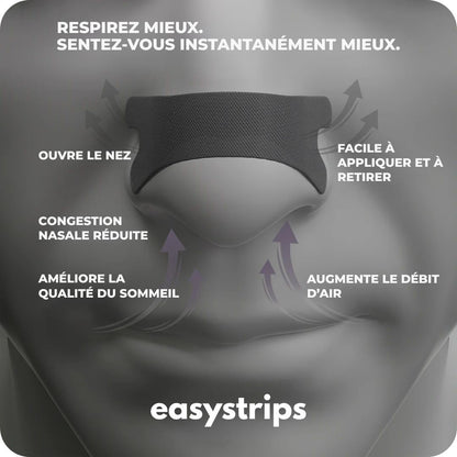 starter pack easystrips - bande nasale magnétique